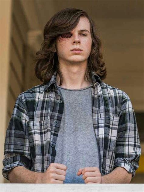 the walking dead carl eye|carl grimes without eyepatch.